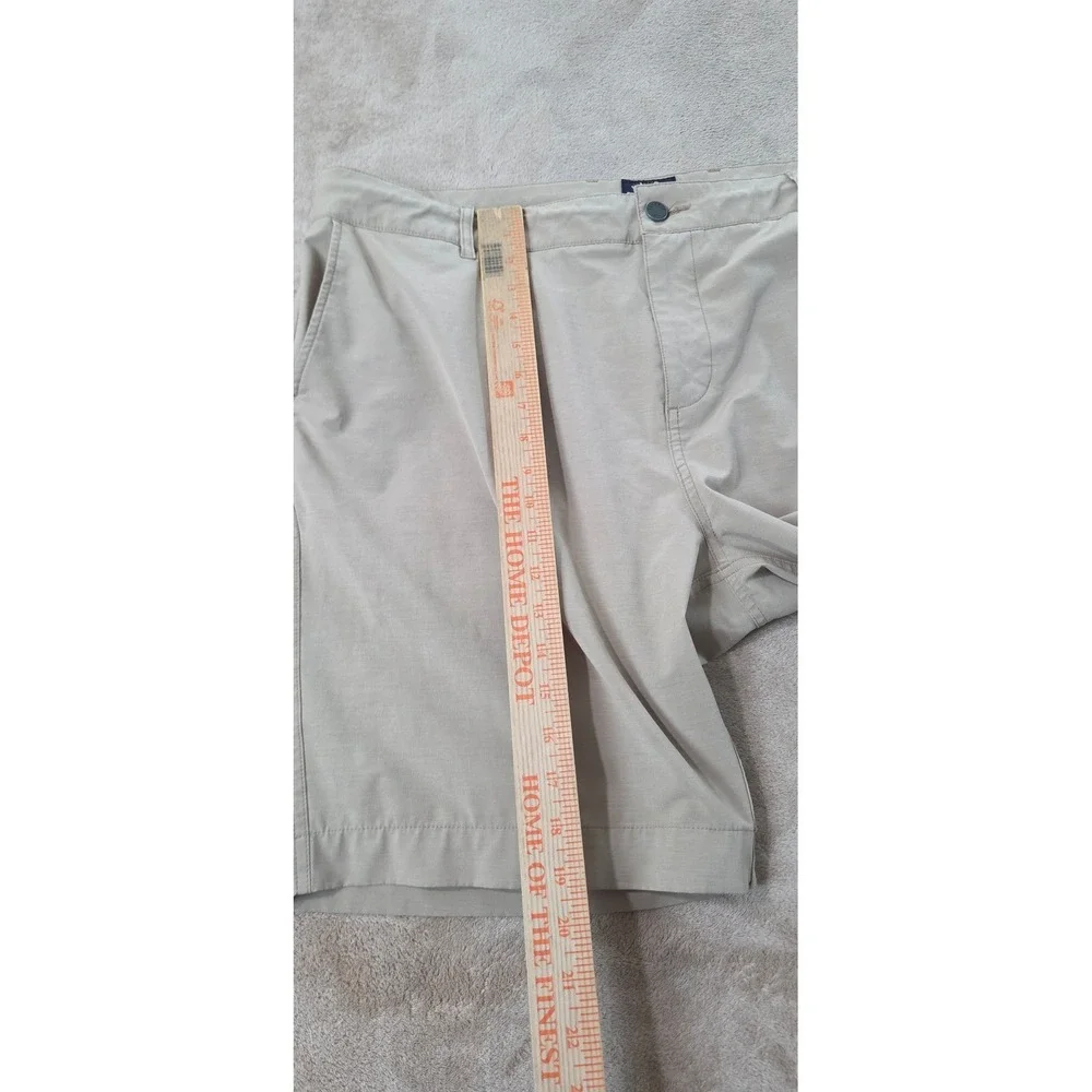 Faherty All Day Shorts Men's 40 beige Stretch Chino Drawstring Casual MSC0012